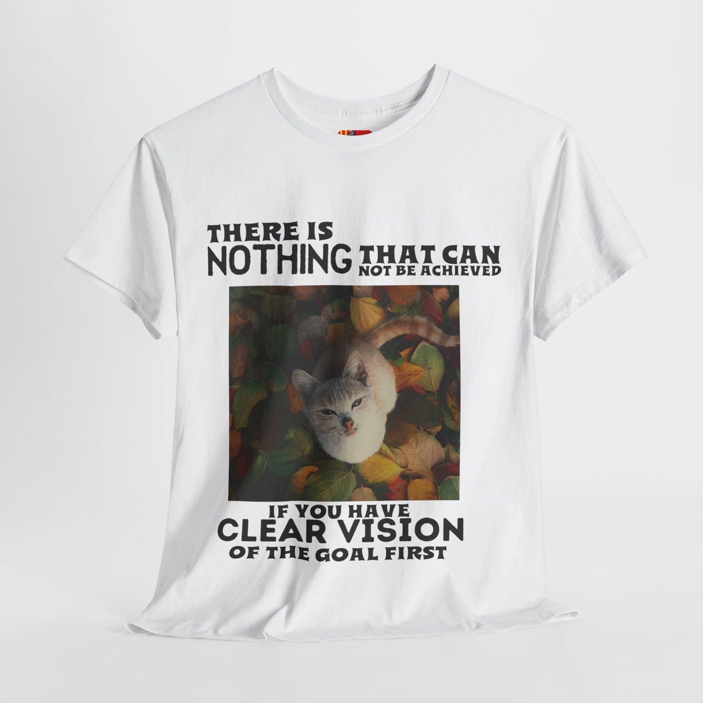 Clear Vision, Achieve Anything: Motivational Quote Tee 🌟🎯 Jack