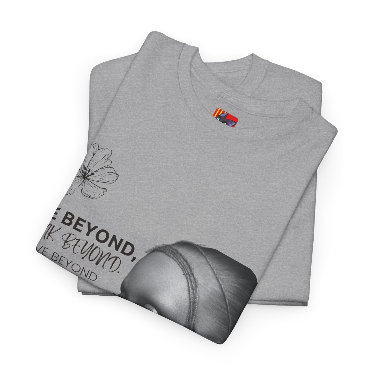 See, Think, Love Beyond: Inspirational Quote Tee