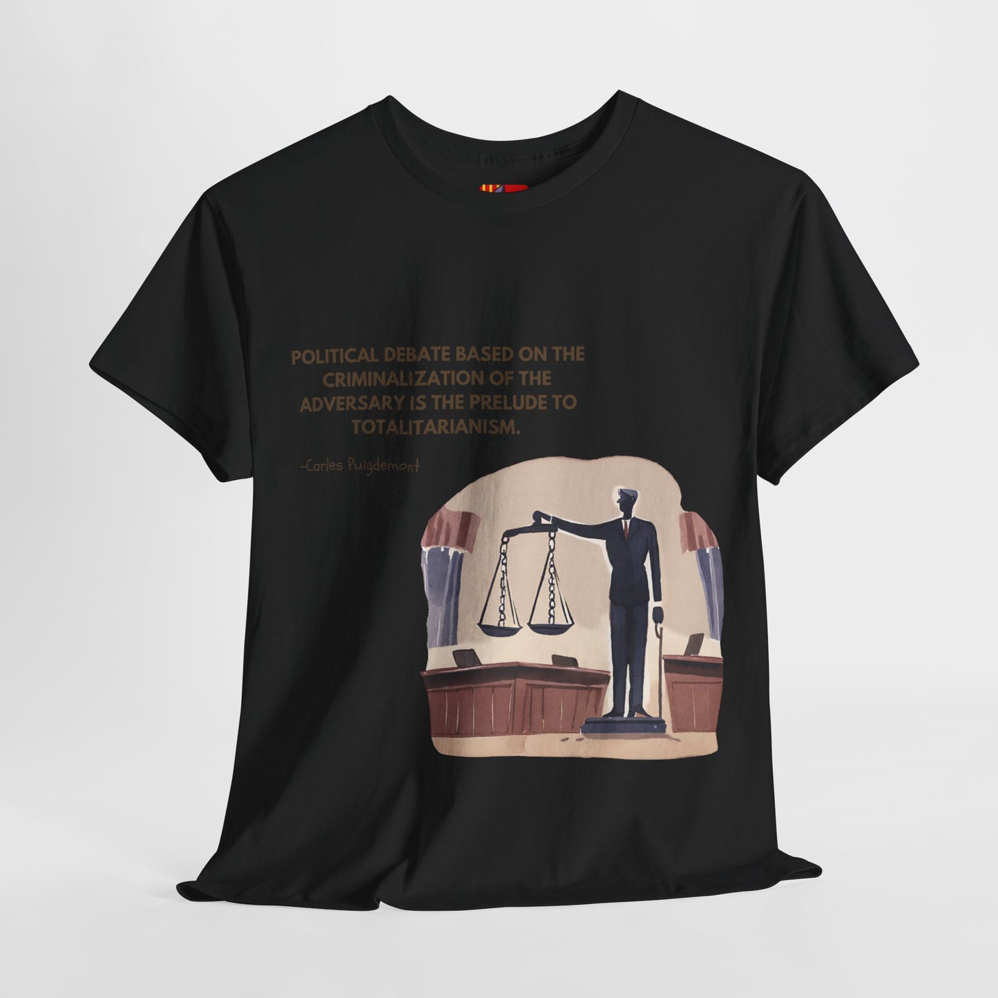 The Unity Builder T-Shirt: Seek Common Ground"Criminalisation of adversary"