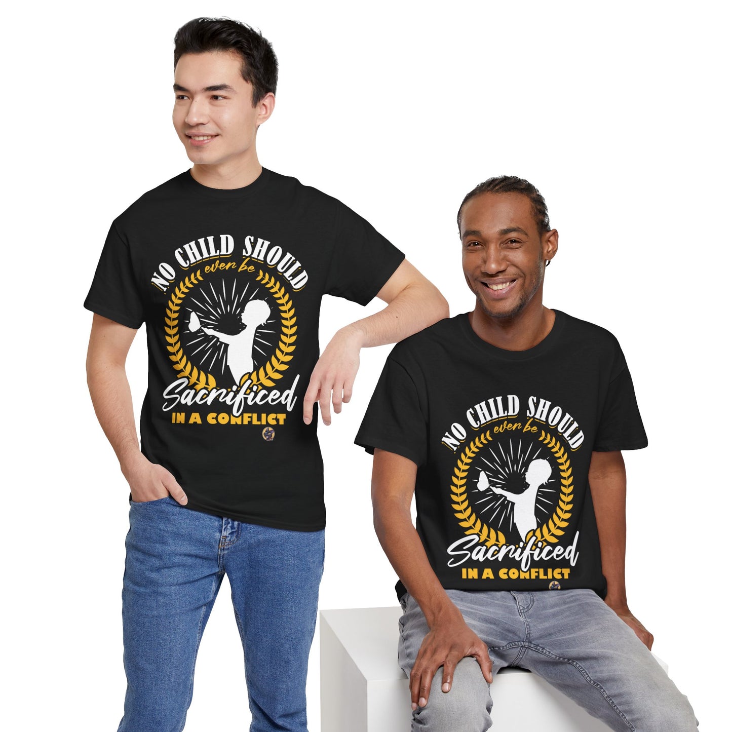 The Freedom Fighter T-Shirt: No child should even be sacrificed in a conflict Jack