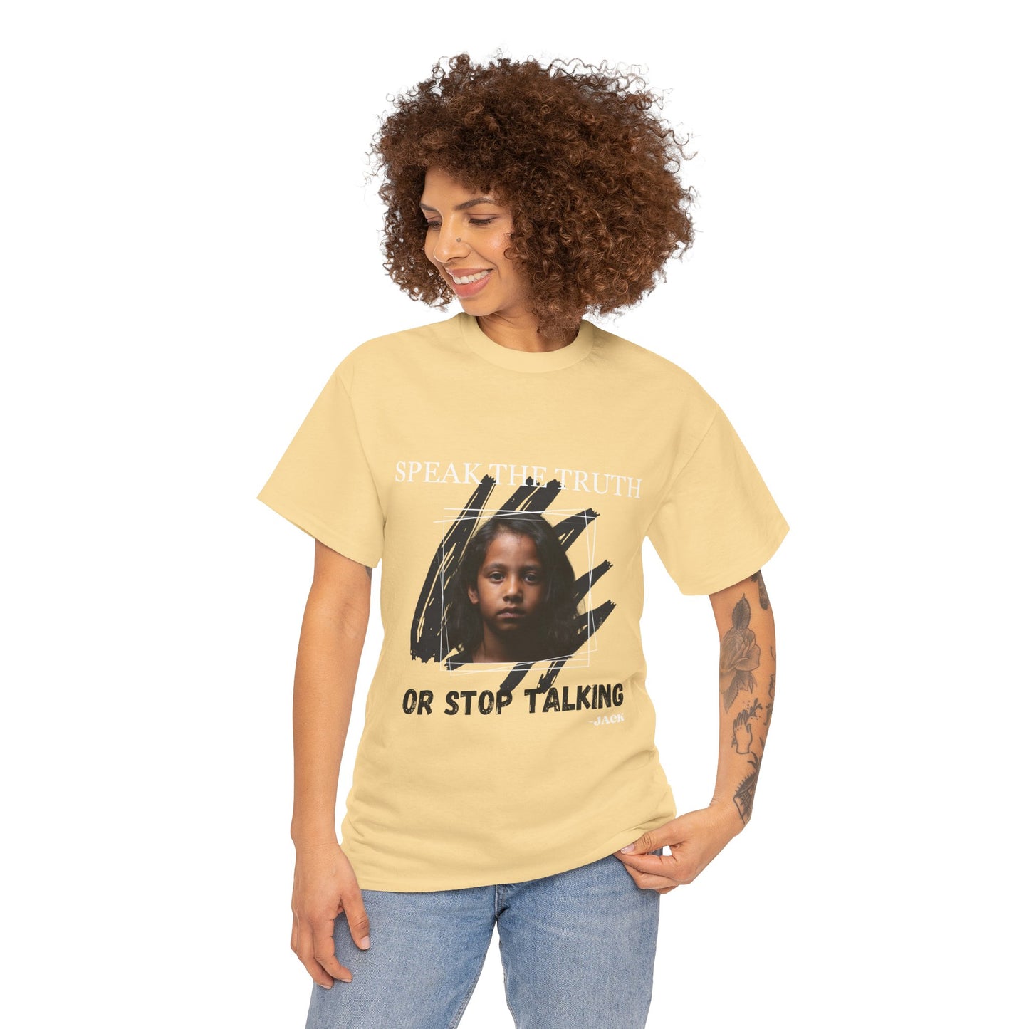 Speak Up or Shut Up: George Bernard Shaw Quote Tee