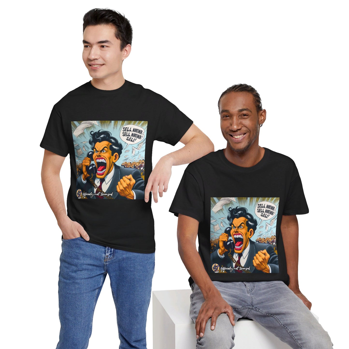 The Authentic Self T-Shirt: Sell, Mortimer! sell, Mortime! sell! Jack