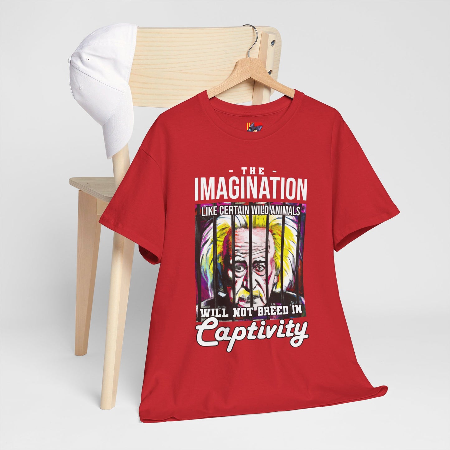 The Curious Mind T-Shirt: The imagination like certain wild animals