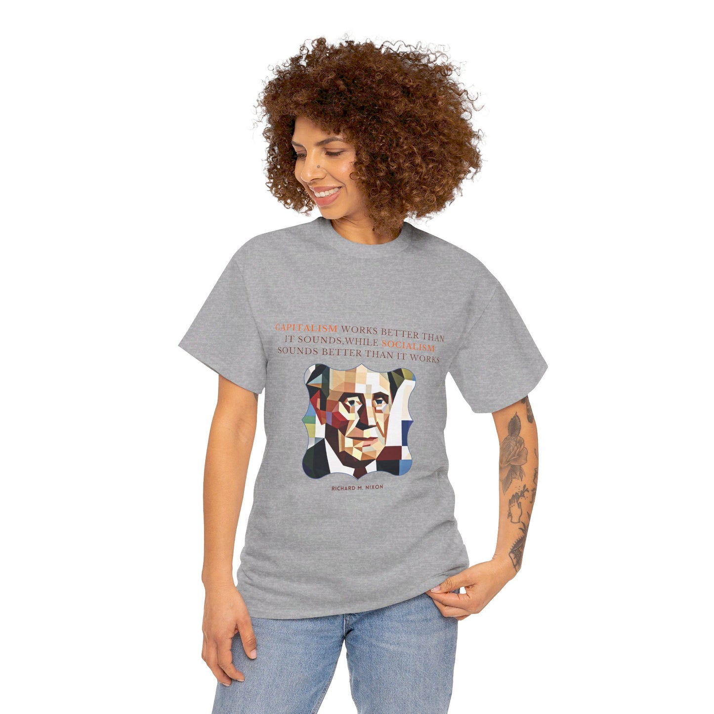 Action Over IdeologyTaking Initiative T-shirt