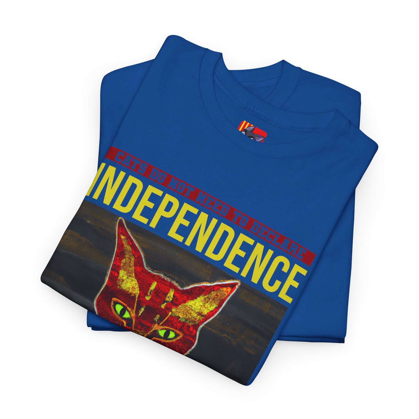 The Free Thinker T-Shirt: Cats do not need to declare independence Jack