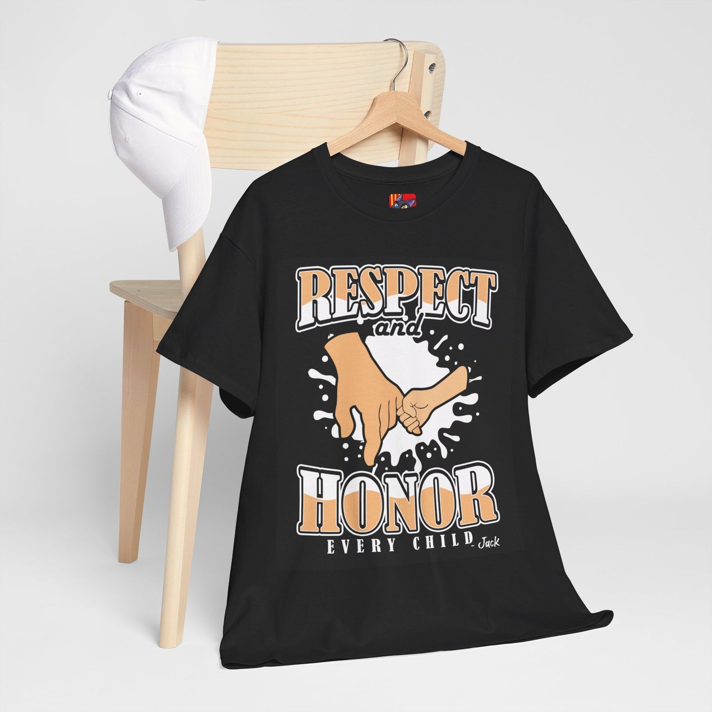 The Peacemaker T-Shirt: Respect and honor every child Jack