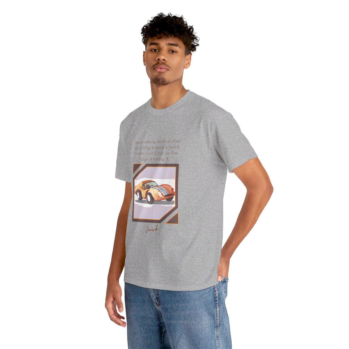 The Thrill Seeker T-Shirt: Live on the Edge "Drifting around a bend..." Jack