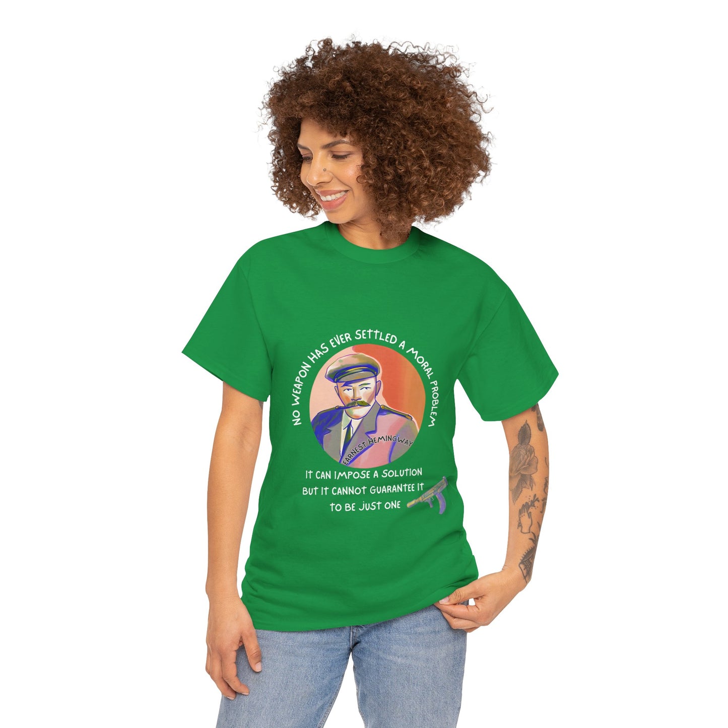 Eisenhower - Peace Not War Tee