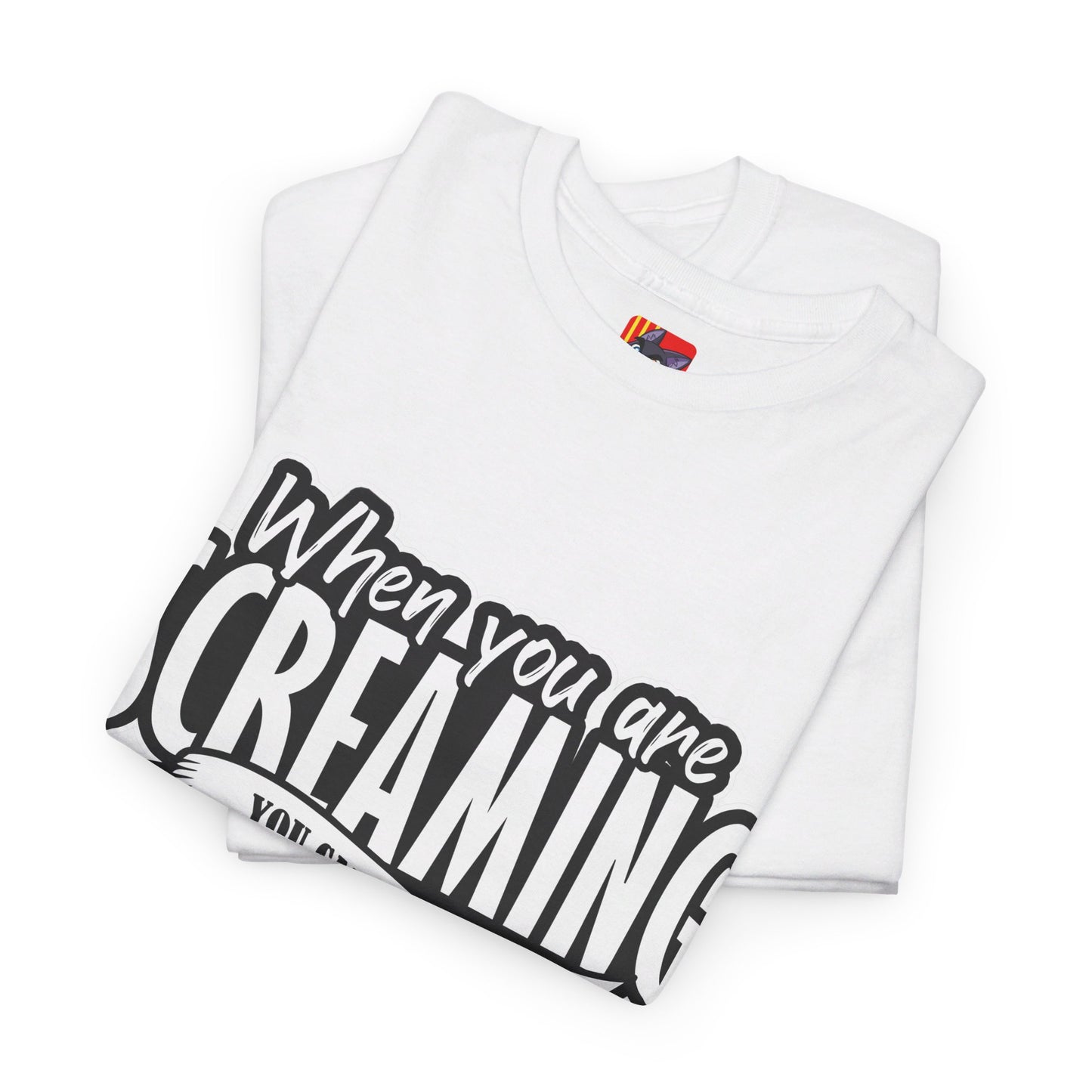 The Authentic Self T-Shirt: When you are screaming you can't hear anything Jack