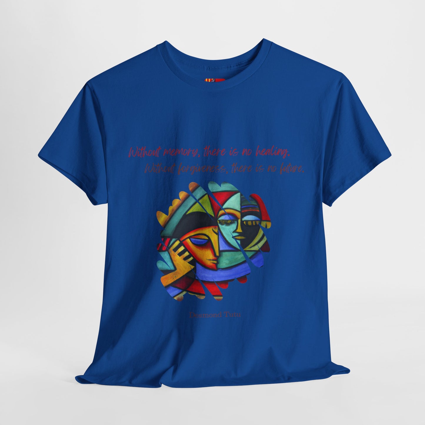 The Healing Journey T-Shirt: Remember to Forgive"Without memory... no forgiveness" Desmond Tutu