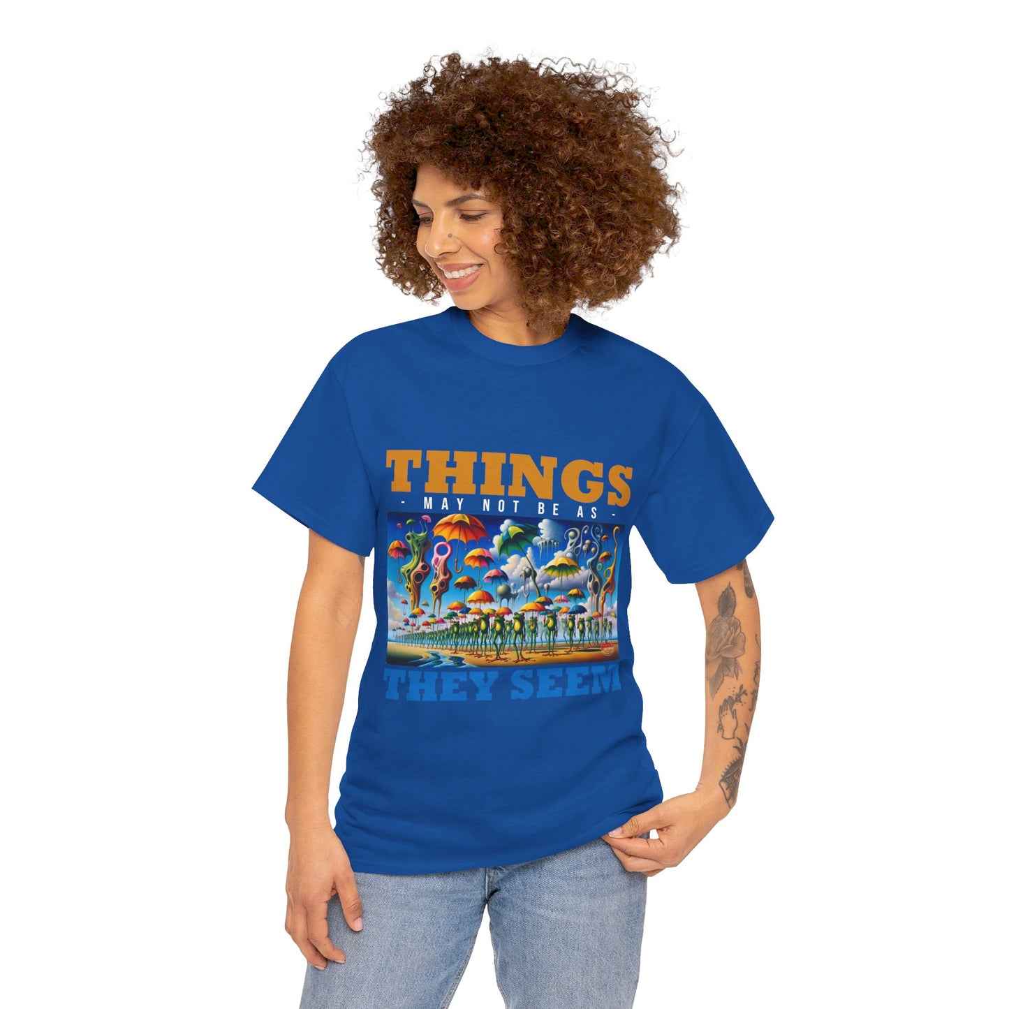 The Authentic Self T-Shirt: Things may not be as they seem Jack