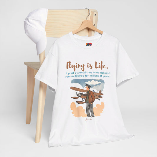 The Pilot T-Shirt: Soaring High"Flying is life..." Jack