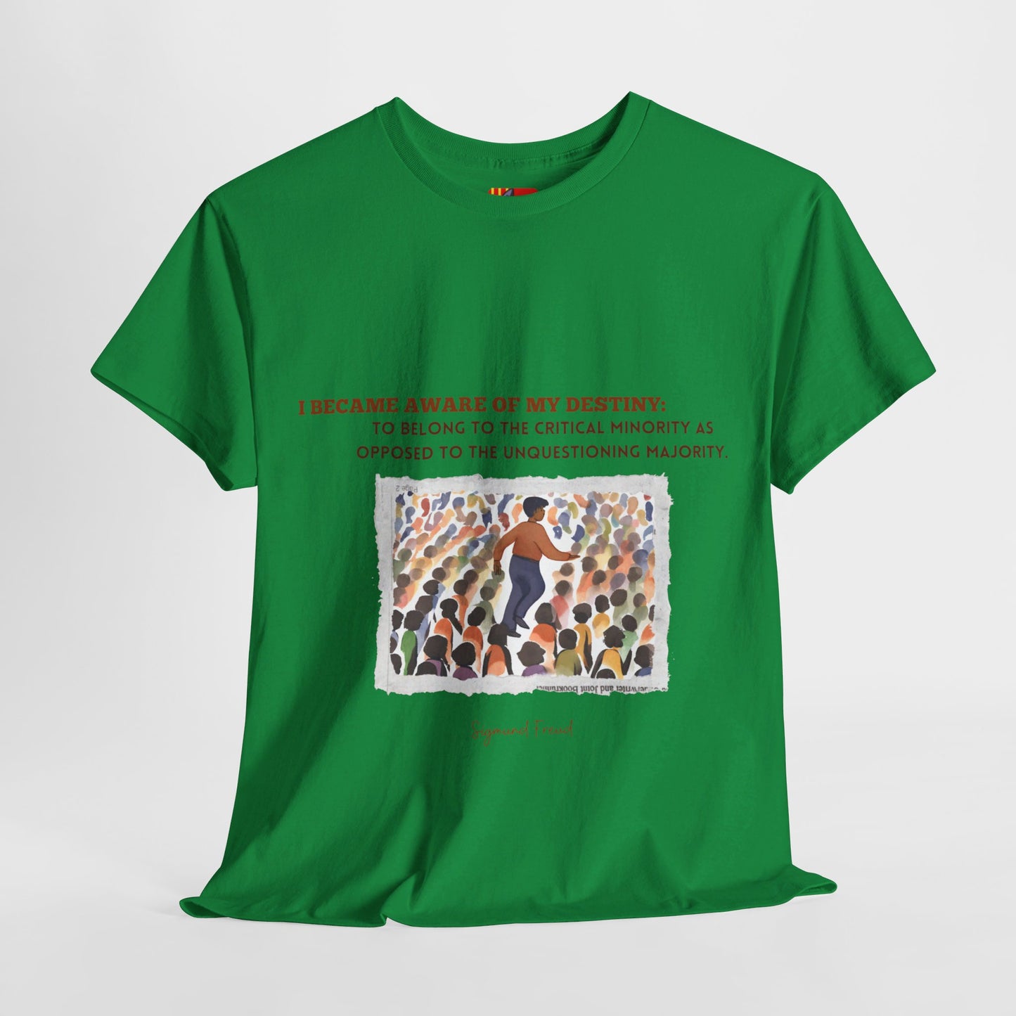 The Dissenter T-Shirt: Question Authority"Critical minority... unquestioning majority"