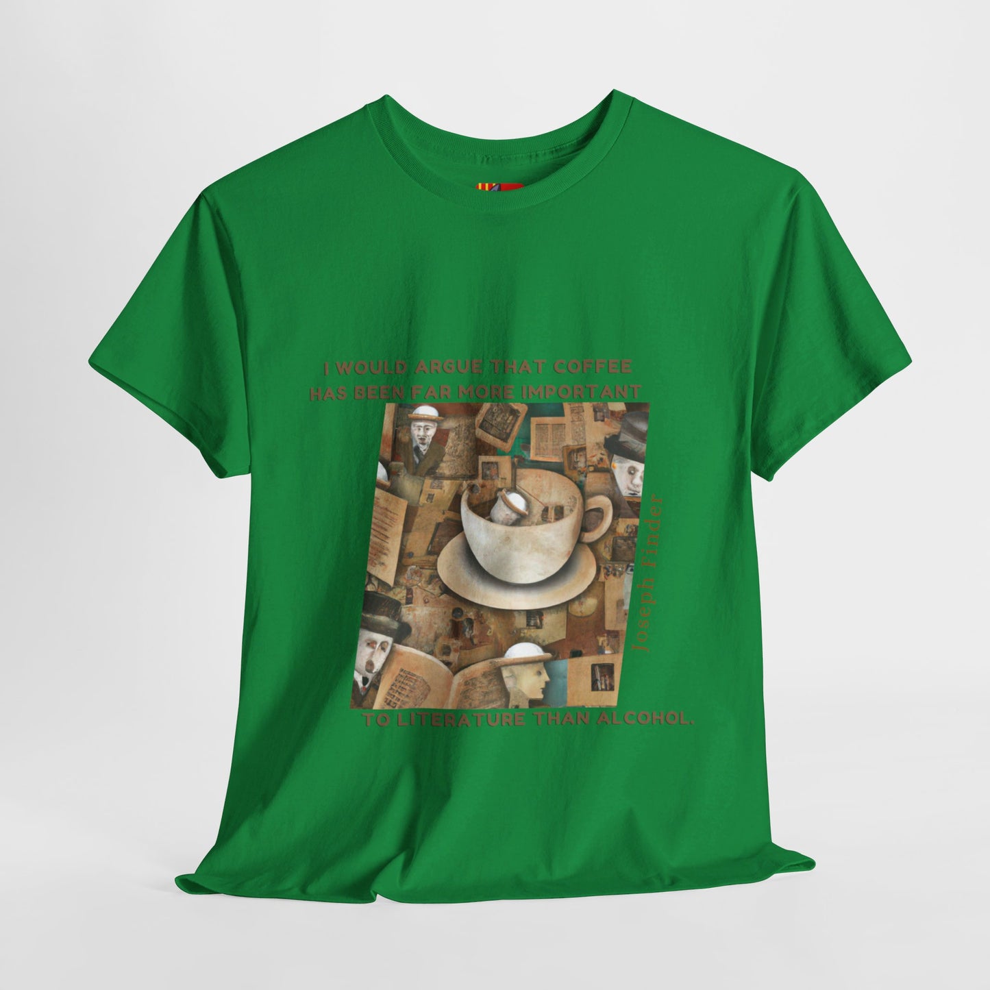 Coffee T-shirt: Fueling the Written WordMath/Literature Coffee Quotes