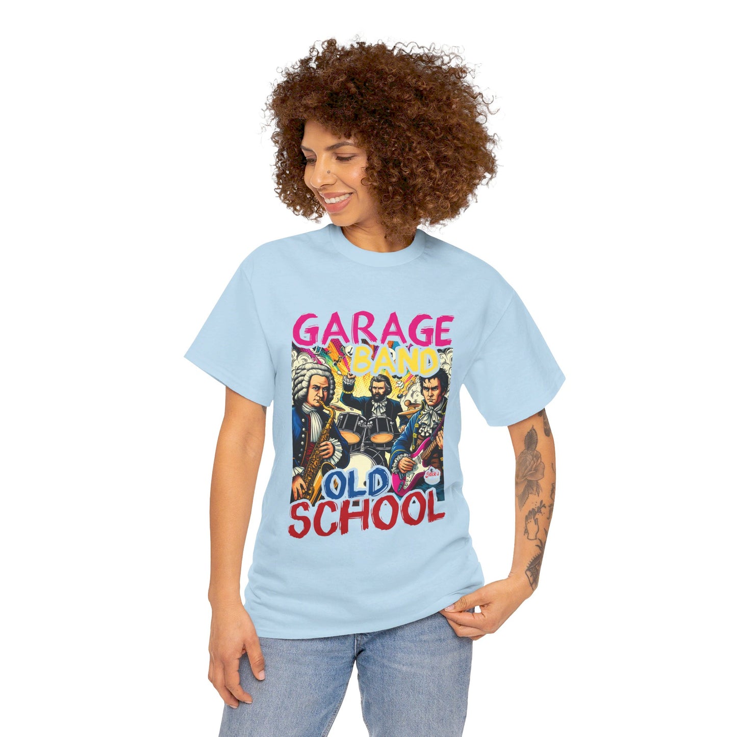 The Symphony of Life T-Shirt: Garage band old school Jack