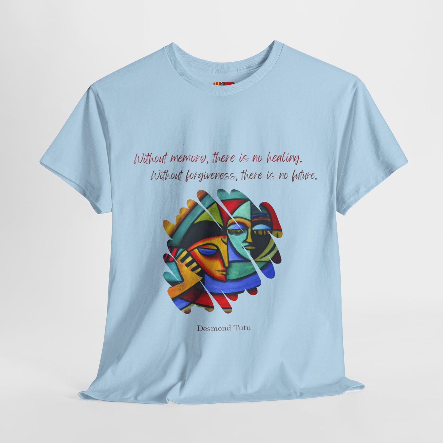 The Healing Journey T-Shirt: Remember to Forgive"Without memory... no forgiveness" Desmond Tutu