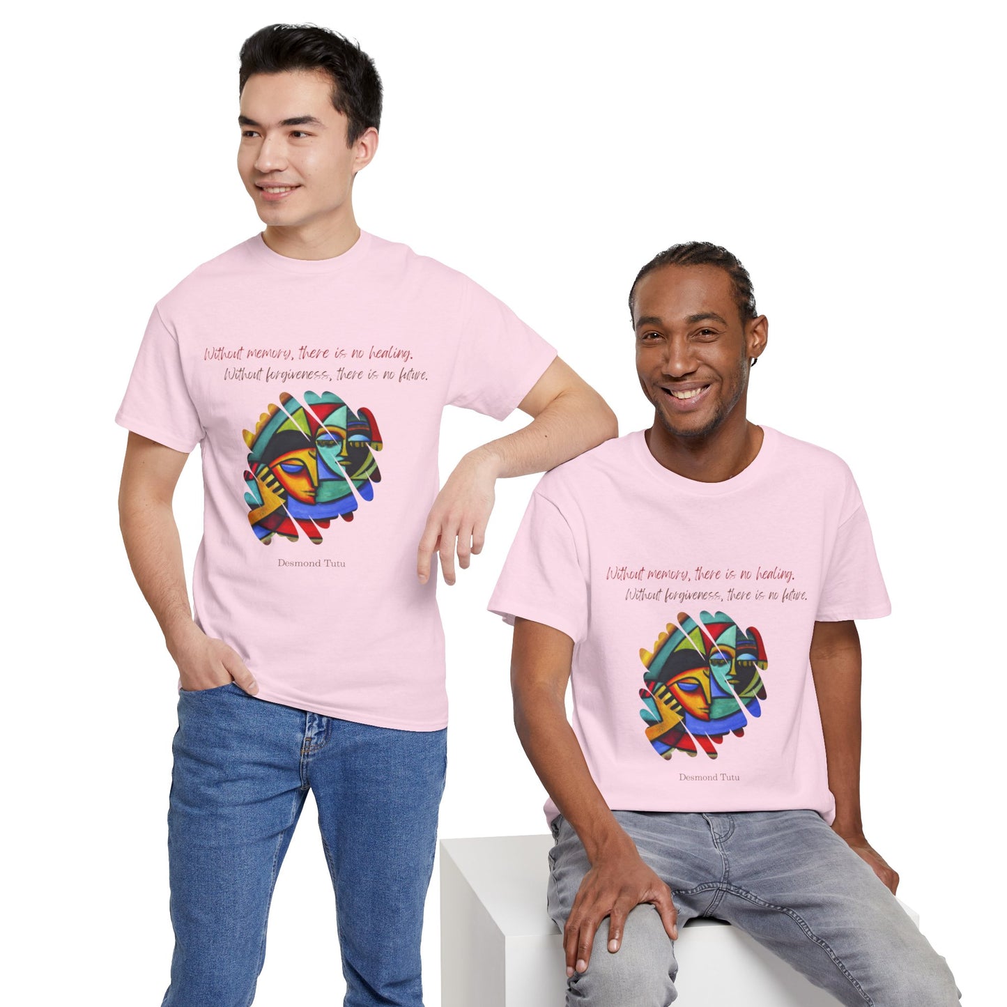 The Healing Journey T-Shirt: Remember to Forgive"Without memory... no forgiveness" Desmond Tutu