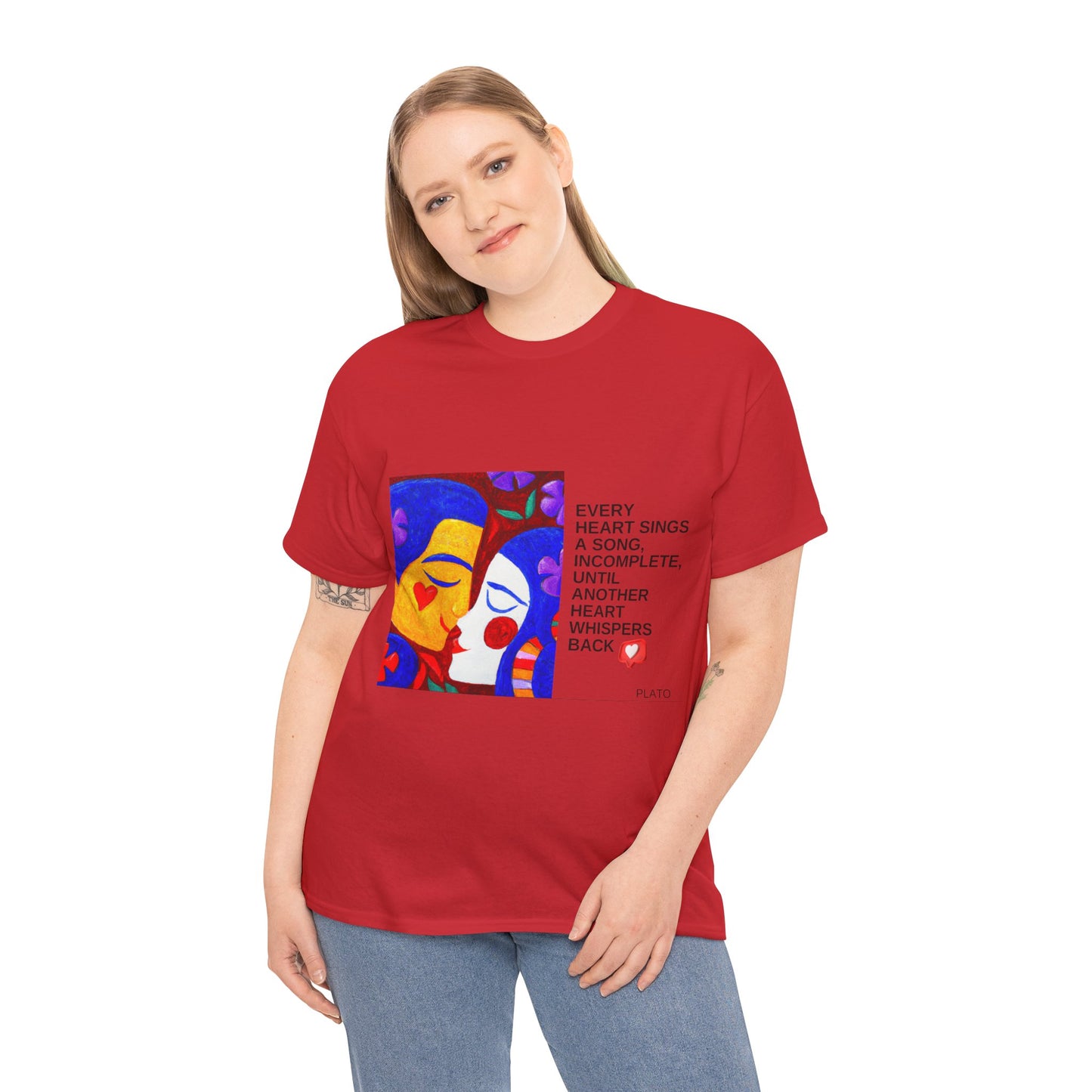 The Love Song T-Shirt: Find Your Harmony"Every heart sings a song"  Plato