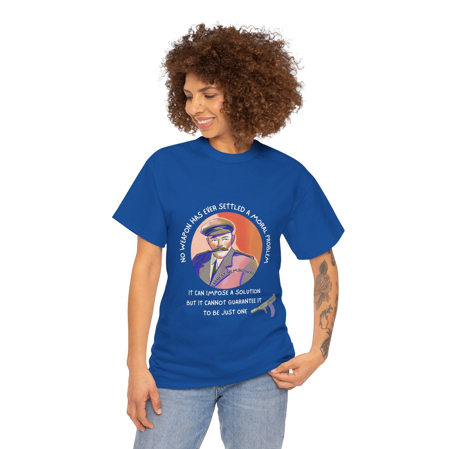 Eisenhower - Peace Not War Tee