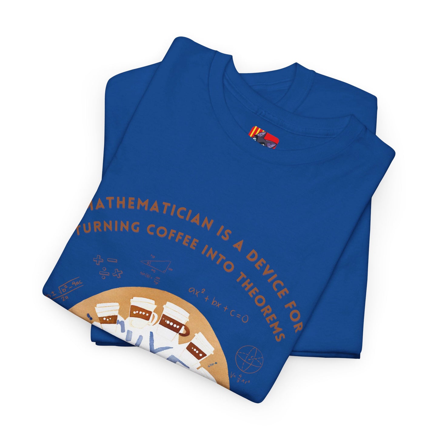 Mathematicians T-shirt: Coffee TheoristsMath/Literature Coffee Quotes