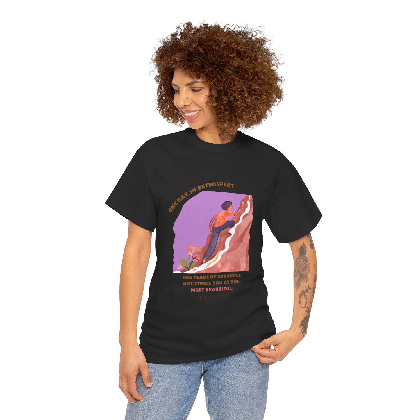 The Journey Matters T-Shirt: Embrace the Struggle"Years of struggle... most beautiful"