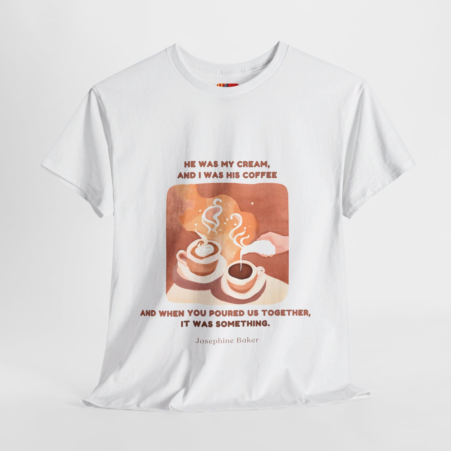 You & Me & Coffee Romantic Coffee Quotes T-shirt