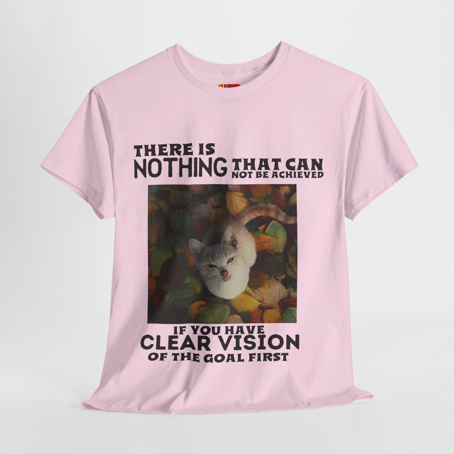 Clear Vision, Achieve Anything: Motivational Quote Tee 🌟🎯 Jack