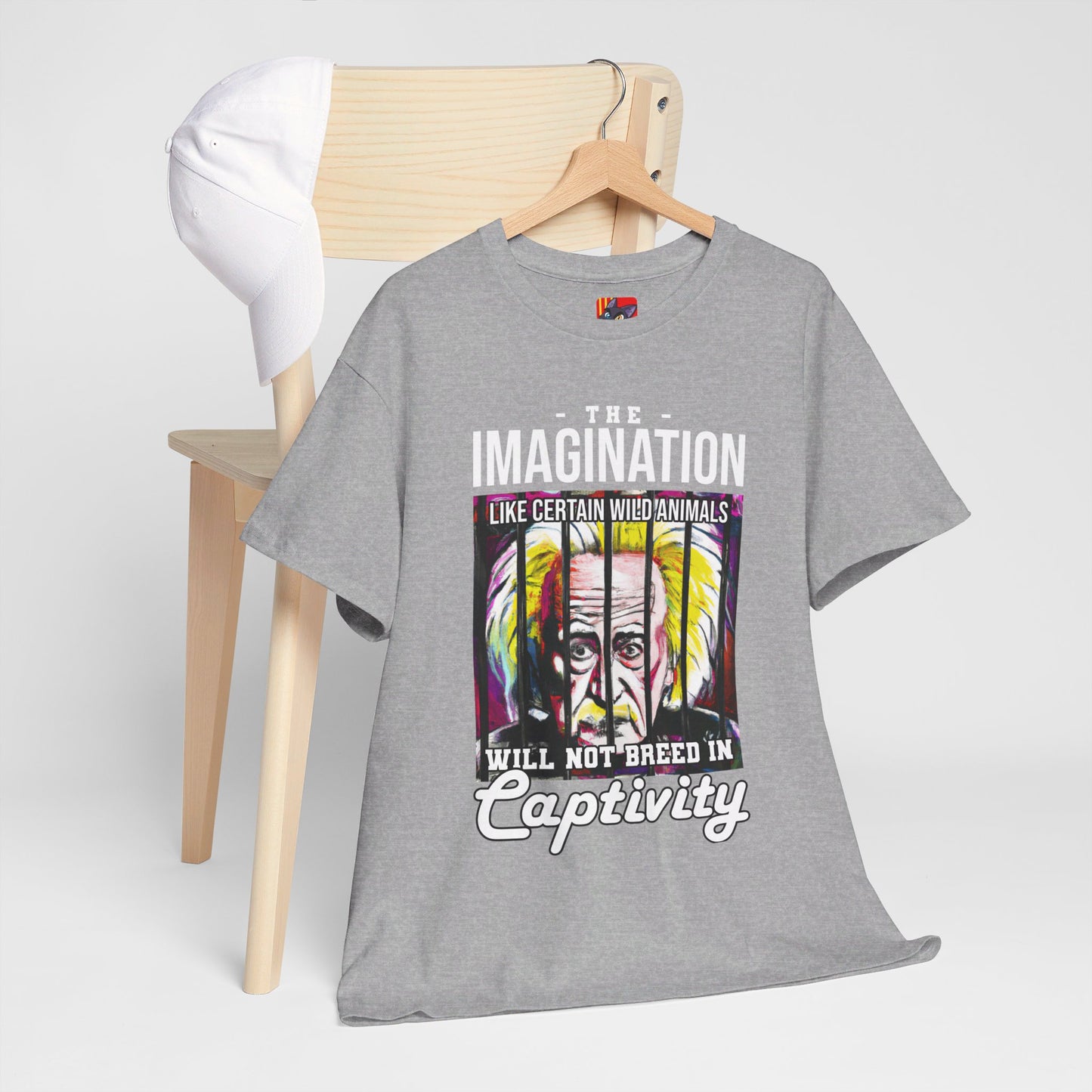 The Curious Mind T-Shirt: The imagination like certain wild animals