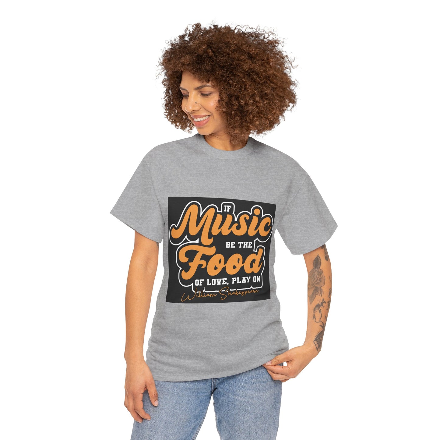The Free Spirit T-Shirt: If music be the food of love, play on