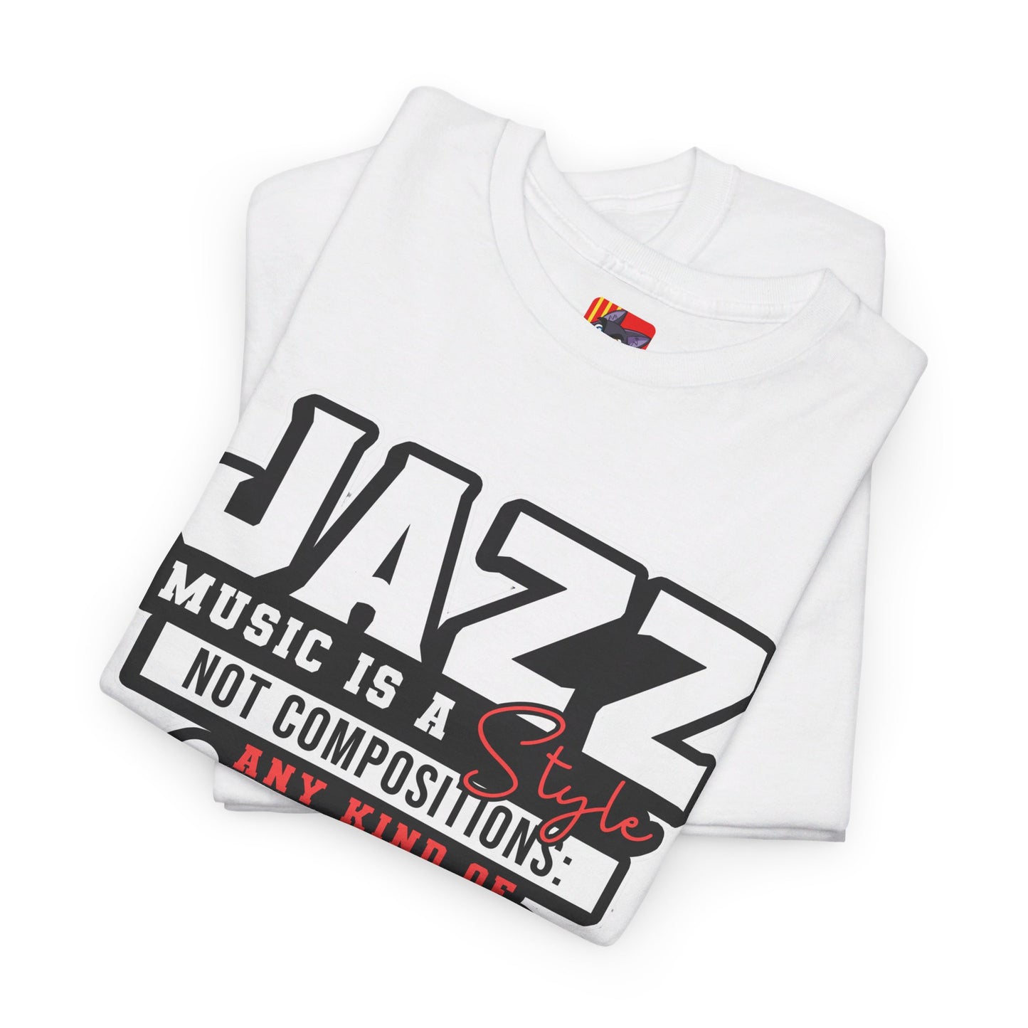 The History Buff T-Shirt: Jazz music is a style not composition Jelly Roll Morton