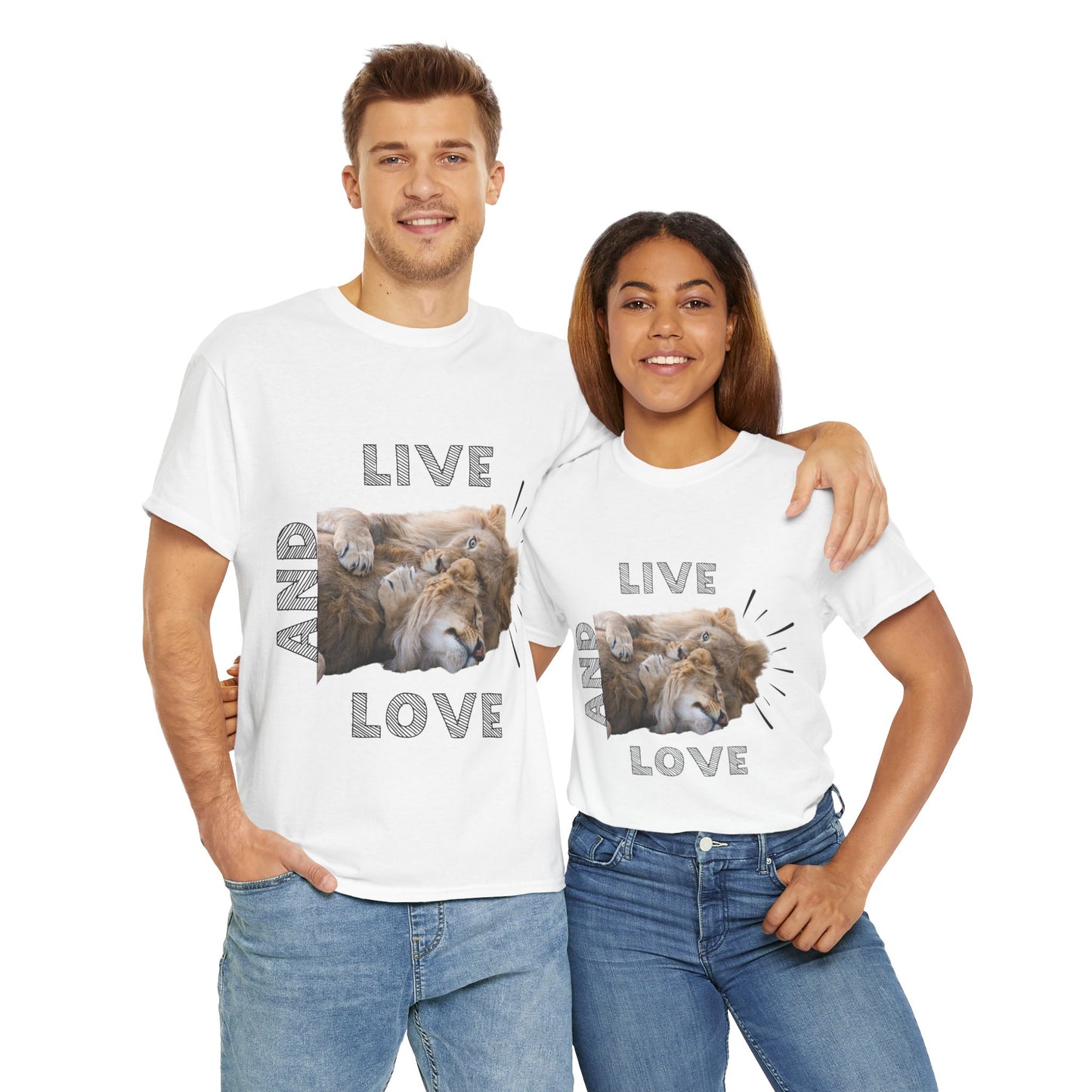 Live and Love: Simple Quote Tee Jack