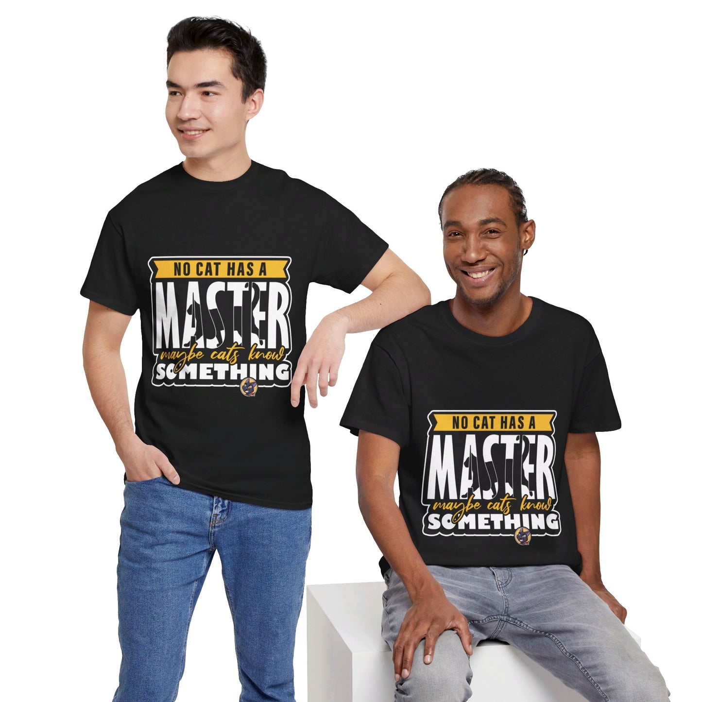 The Deep Secret T-Shirt: No cat has a master maybe cats know something Jack