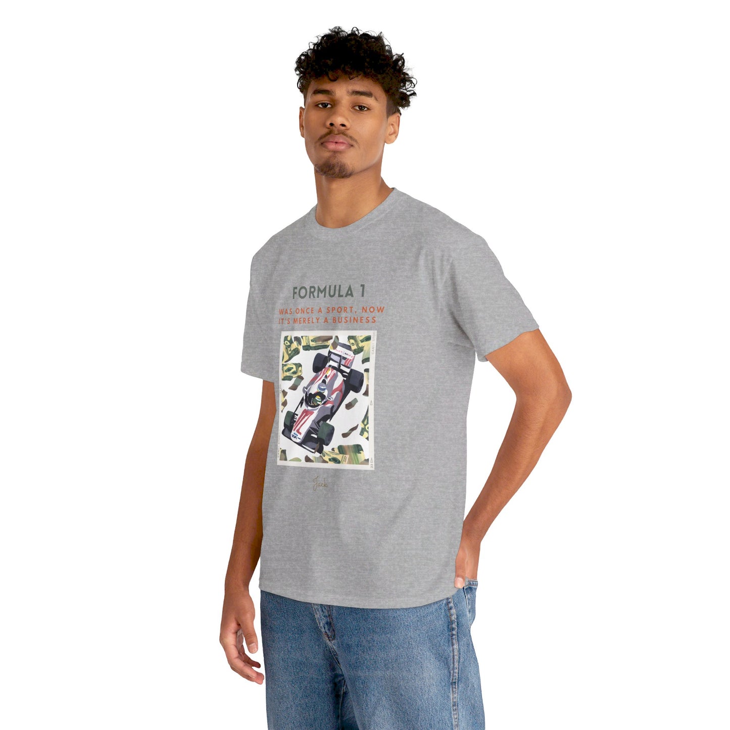 The Racing Purist T-Shirt: The Essence of Racing"Formula 1... a sport..." Jack