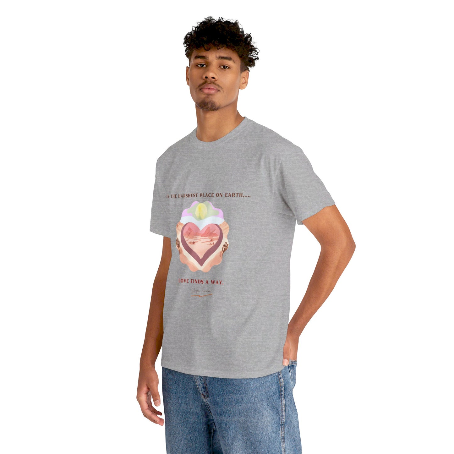 The Love Fighter T-Shirt: Love Conquers All"Love finds a way" Morgan Freeman