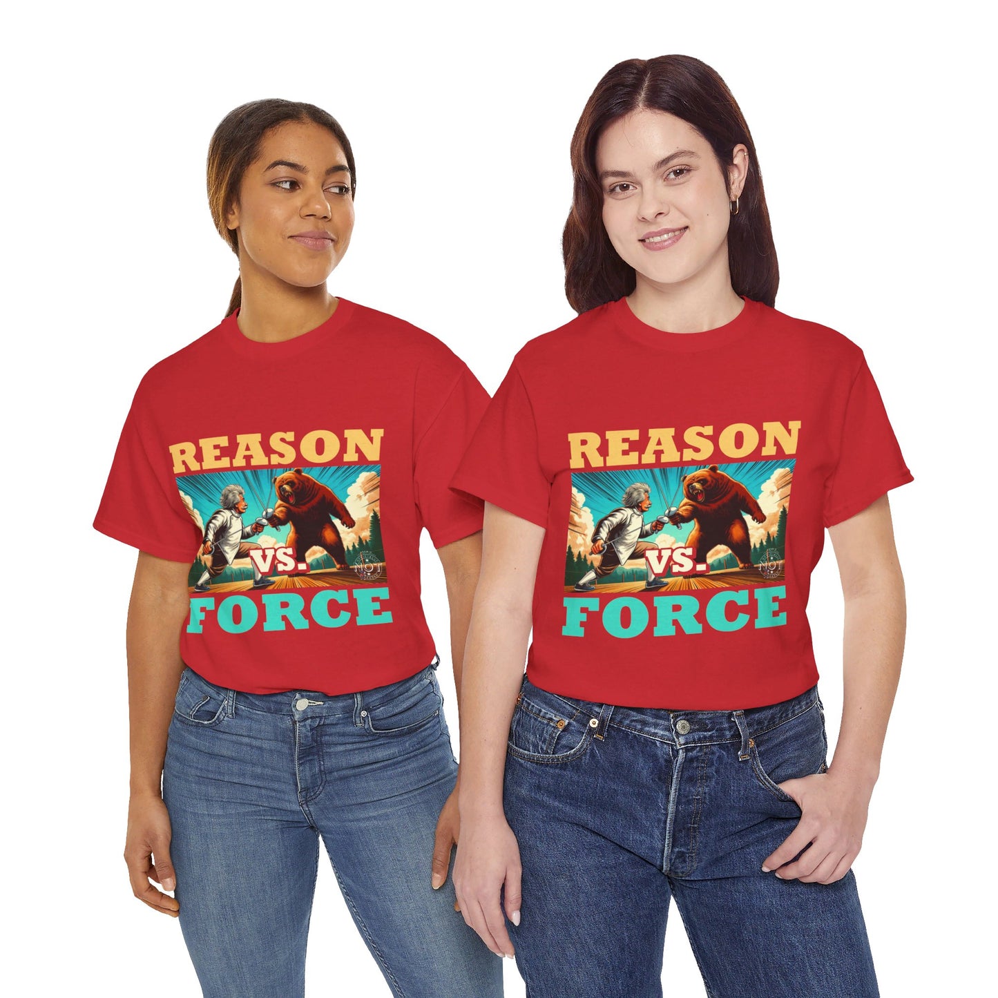 The Truth Seeker T-Shirt: Reason vs Force