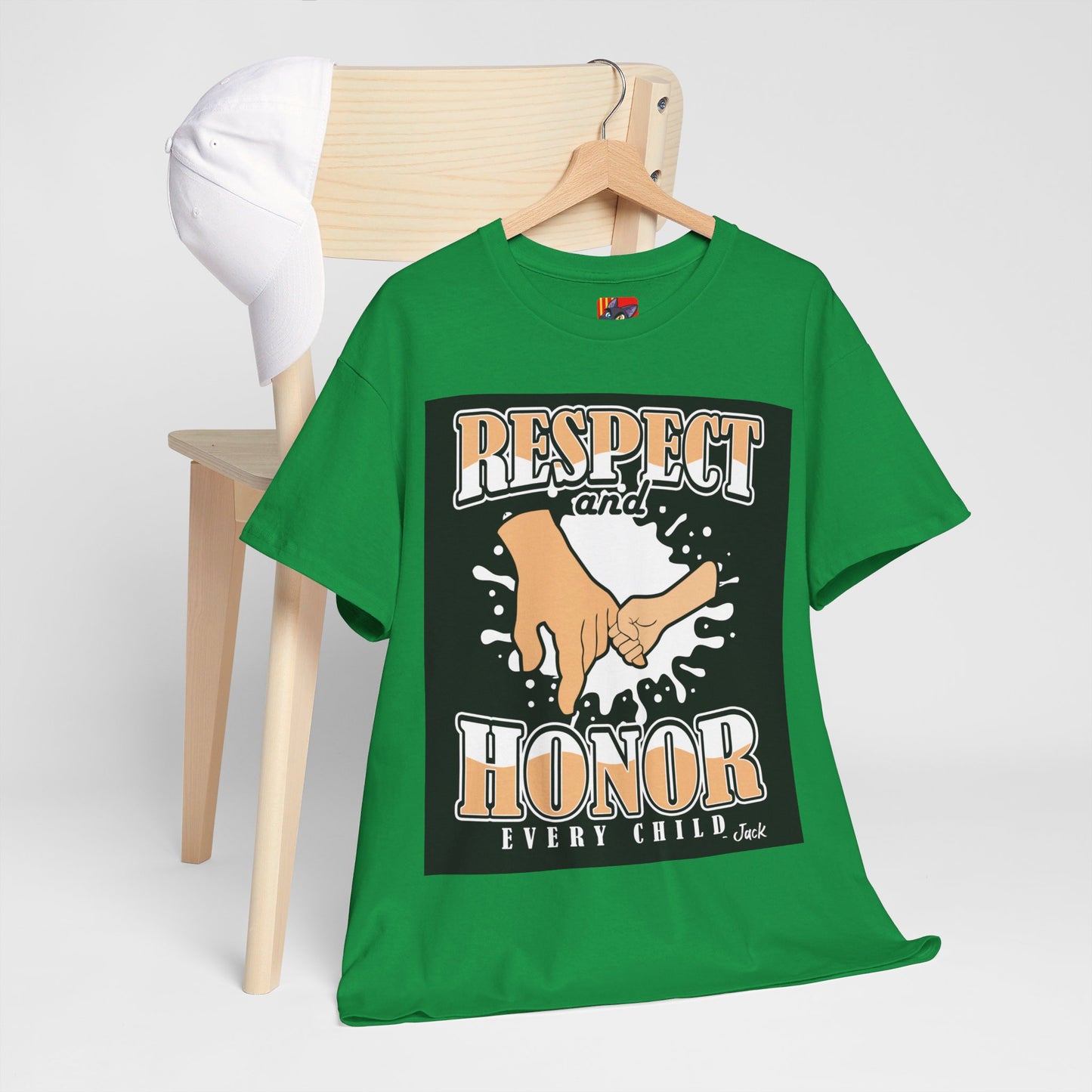 The Peacemaker T-Shirt: Respect and honor every child Jack