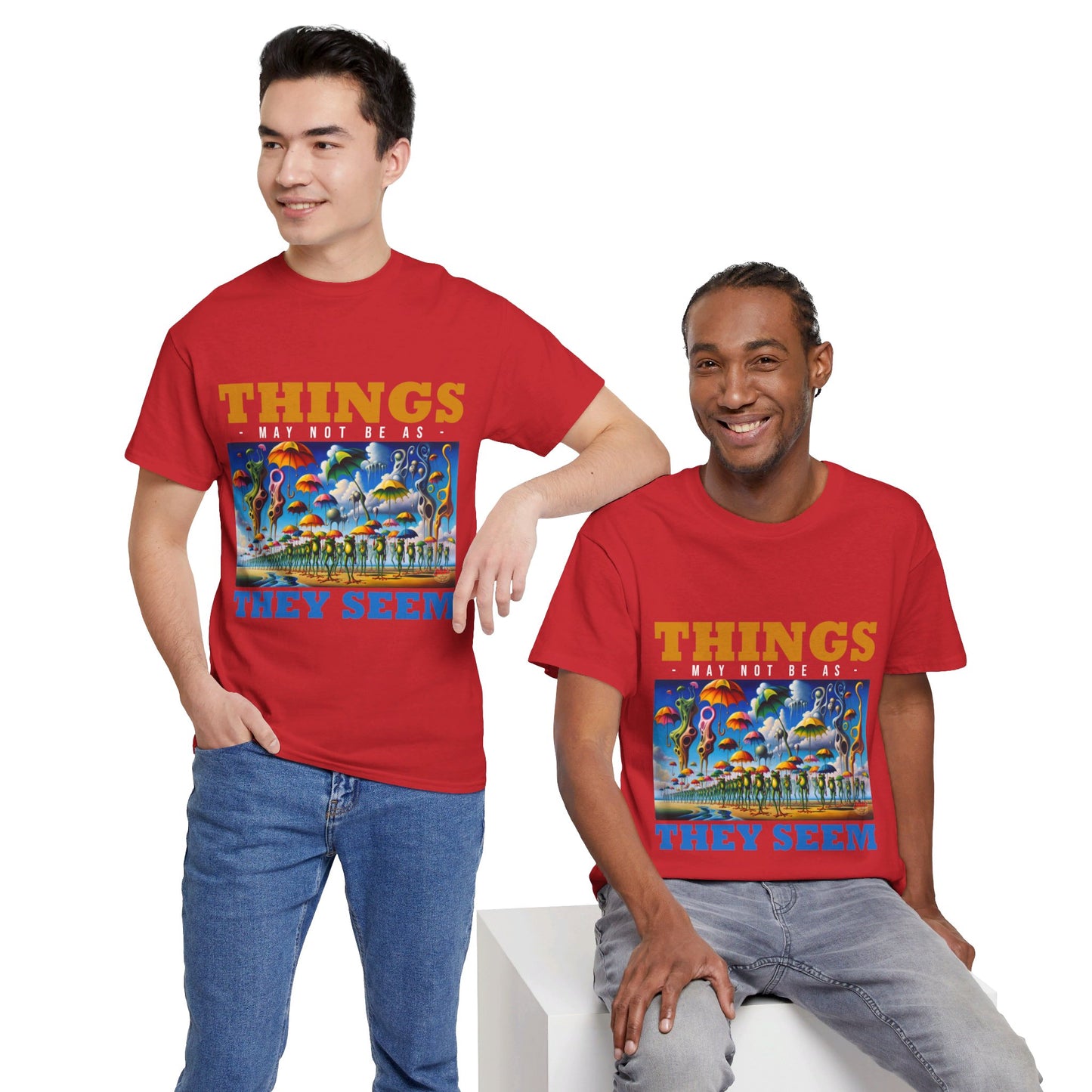 The Authentic Self T-Shirt: Things may not be as they seem Jack