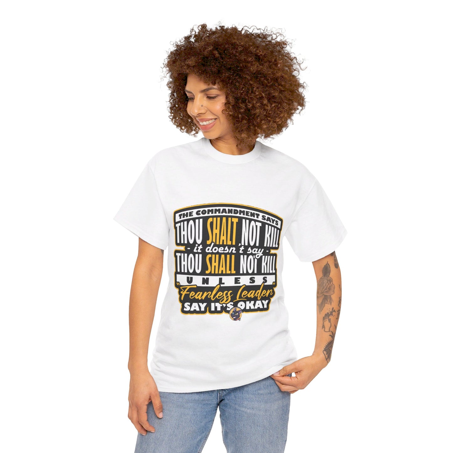 The Stand Out T-Shirt: The commandment says thou shalt not kill Jack