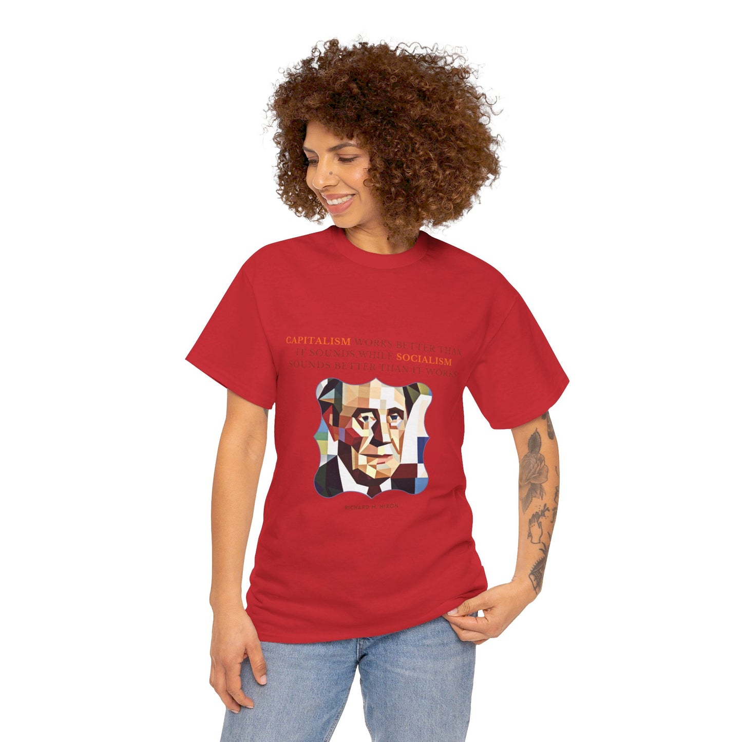 Action Over IdeologyTaking Initiative T-shirt