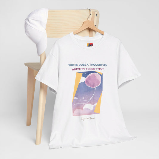 The Philosopher T-Shirt: The Mystery of Memories"Where does a thought go..." Sigmund Freud