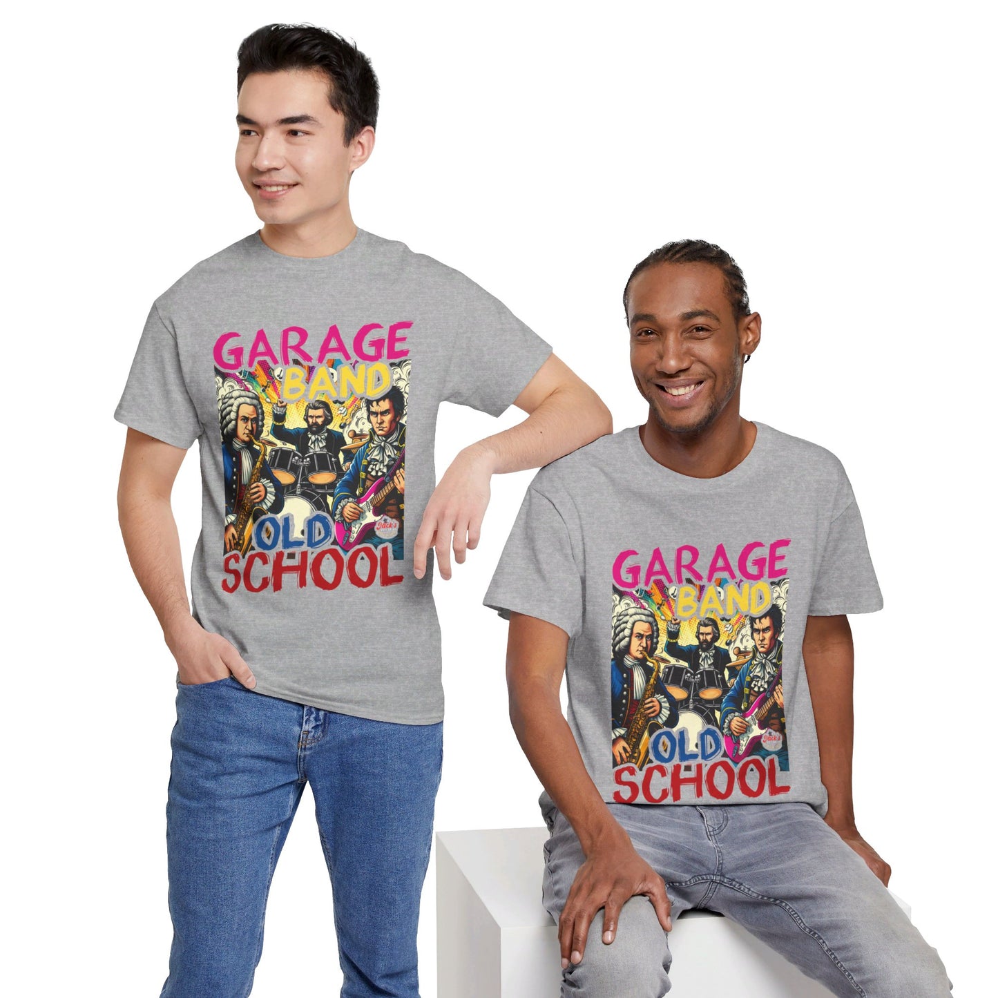 The Symphony of Life T-Shirt: Garage band old school Jack