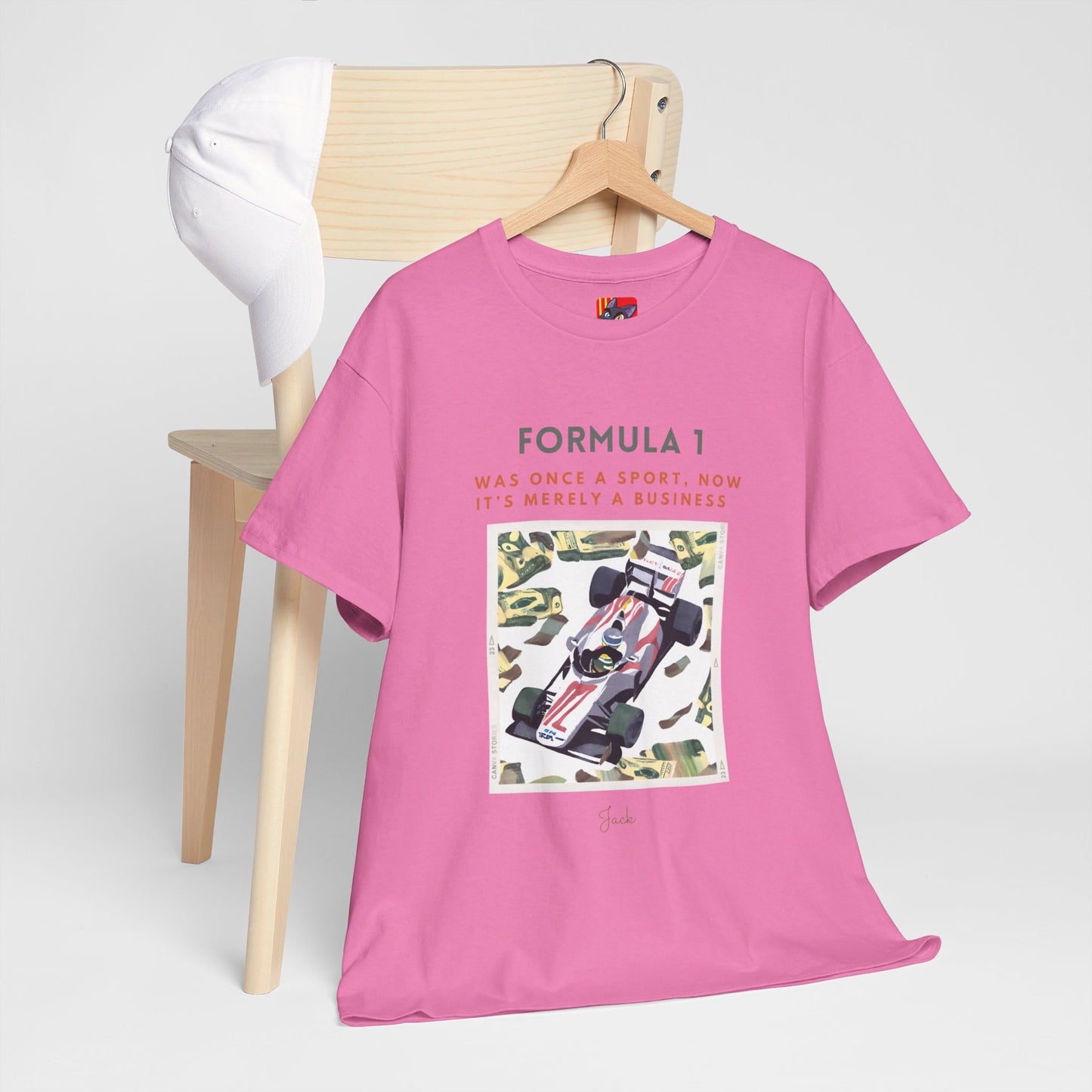 The Racing Purist T-Shirt: The Essence of Racing"Formula 1... a sport..." Jack