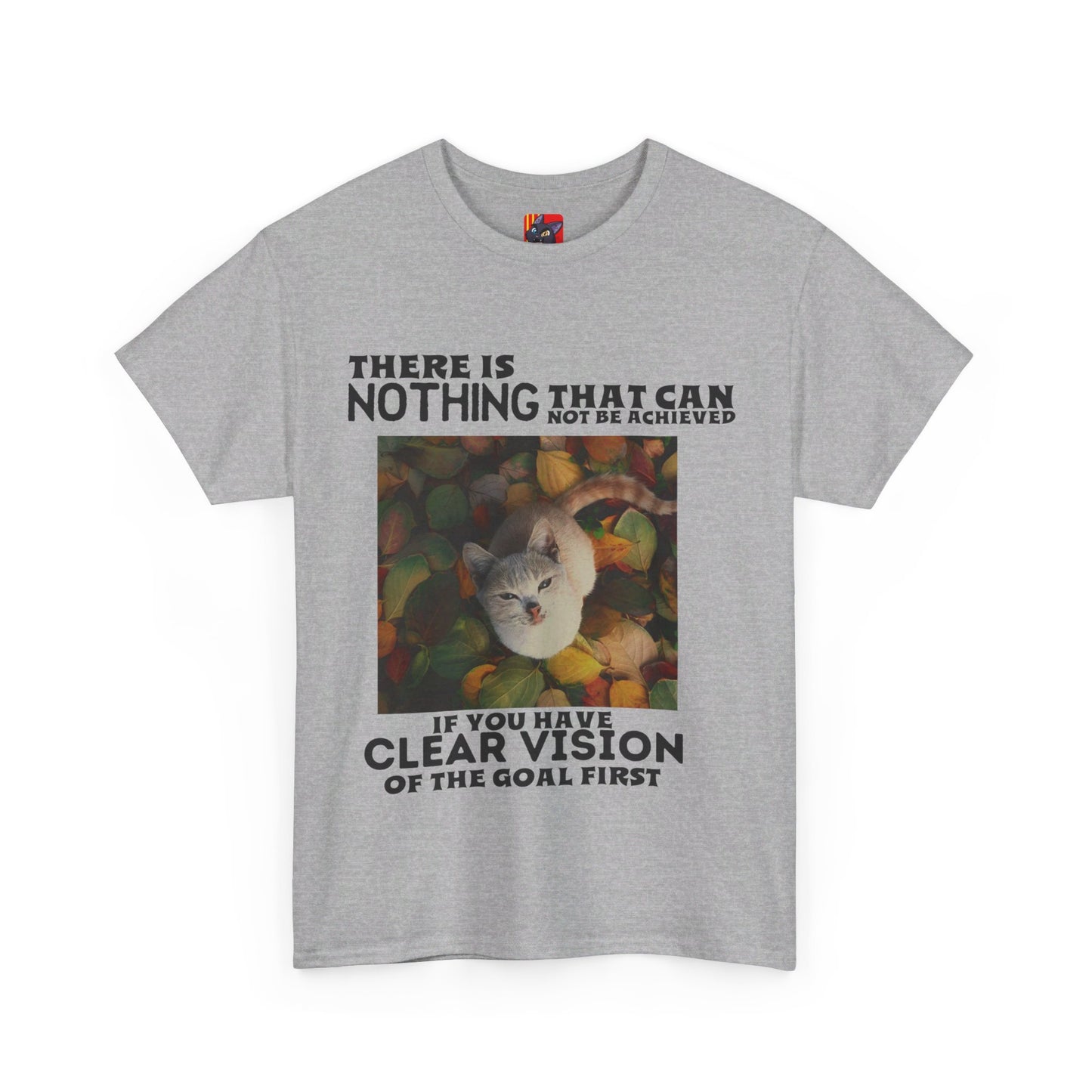 Clear Vision, Achieve Anything: Motivational Quote Tee 🌟🎯 Jack