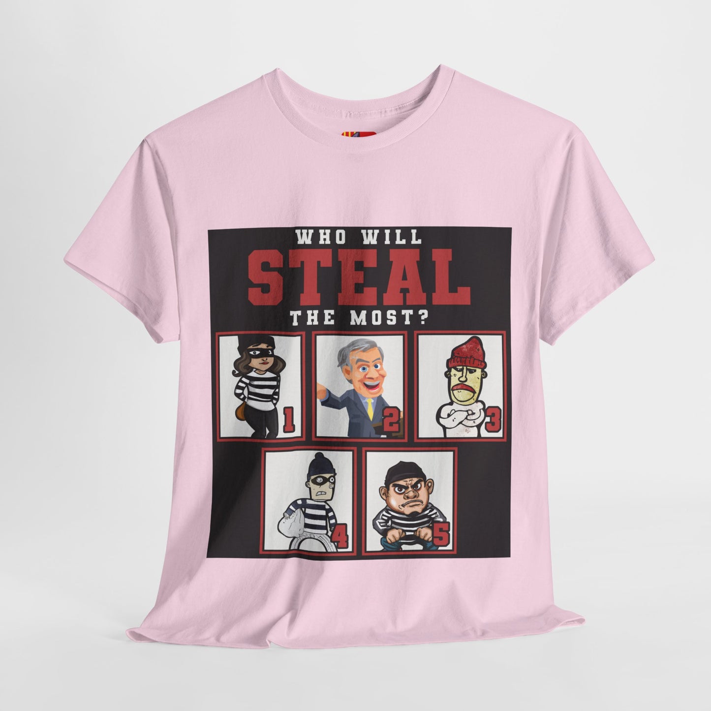 The Activist T-Shirt: Who will steal the most