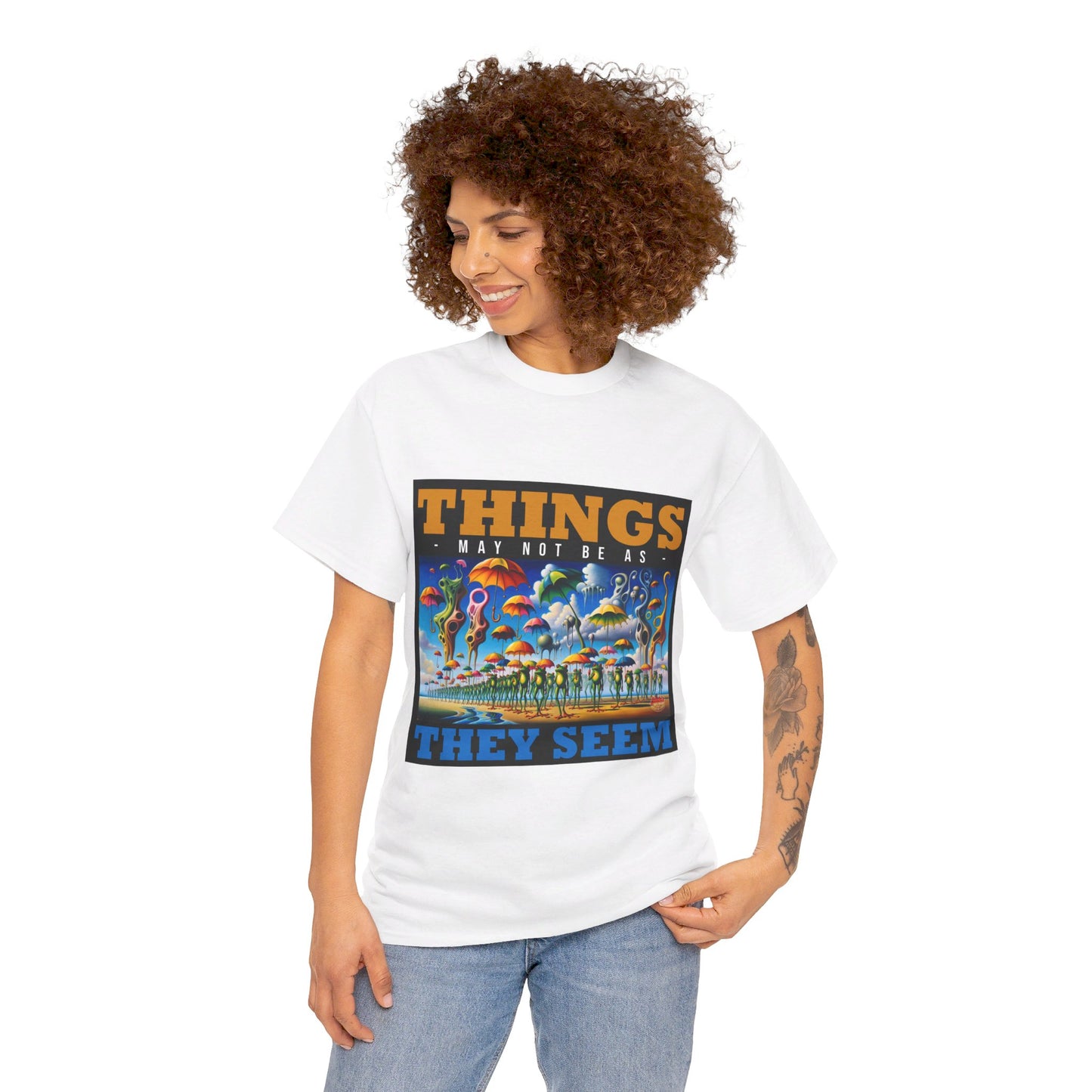 The Authentic Self T-Shirt: Things may not be as they seem Jack