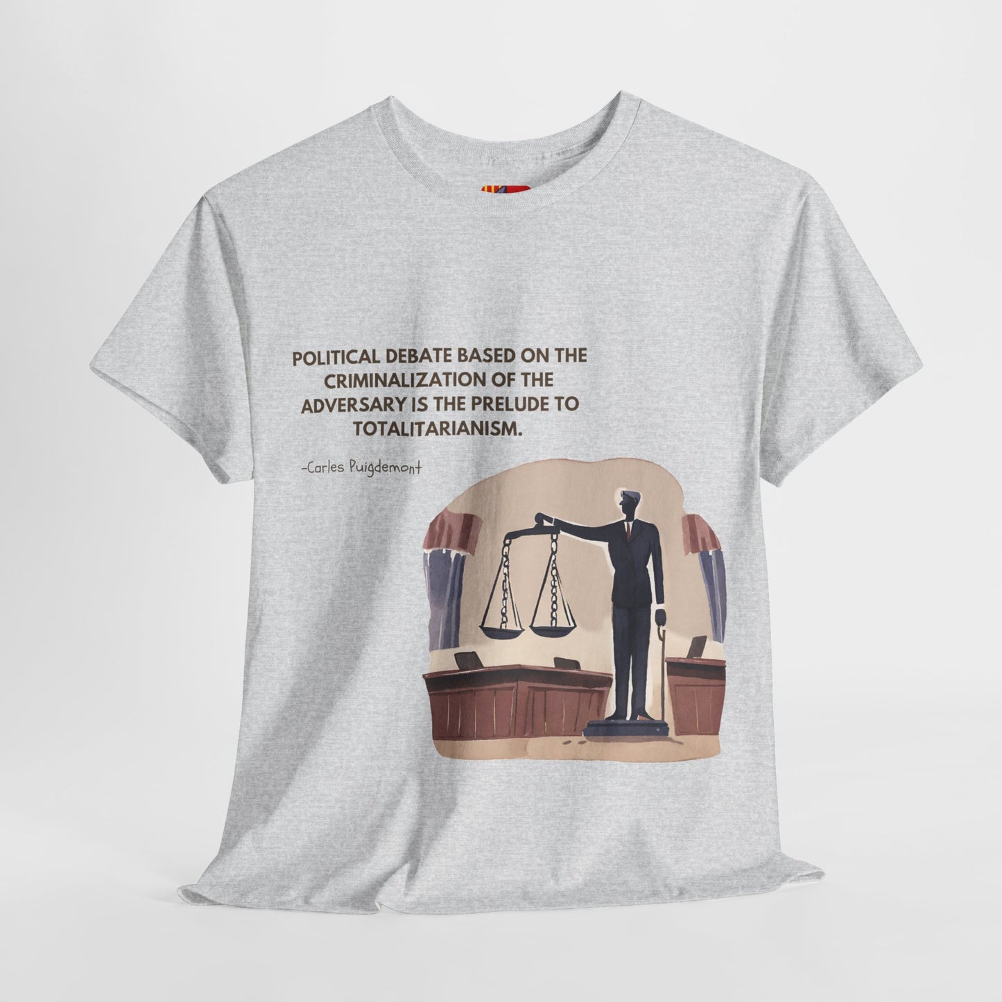 The Unity Builder T-Shirt: Seek Common Ground"Criminalisation of adversary"