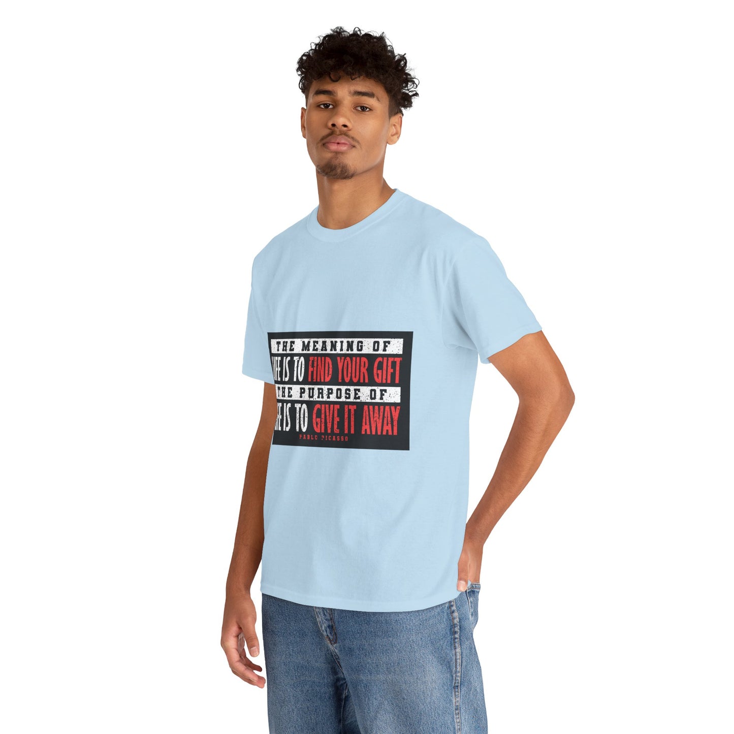 The Freedom Fighter T-Shirt: The meaning of life to find your gift the purpose