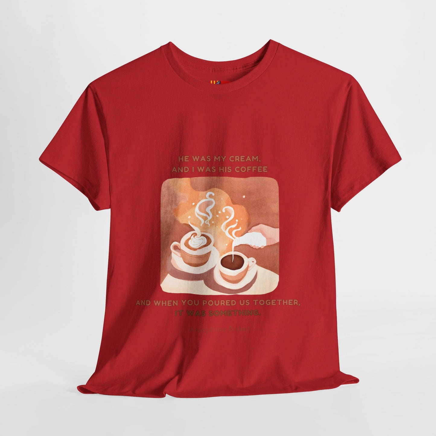 You & Me & Coffee Romantic Coffee Quotes T-shirt