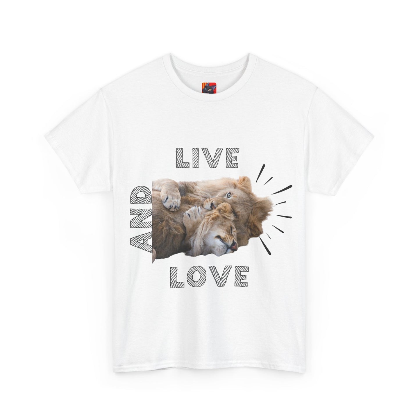 Live and Love: Simple Quote Tee Jack