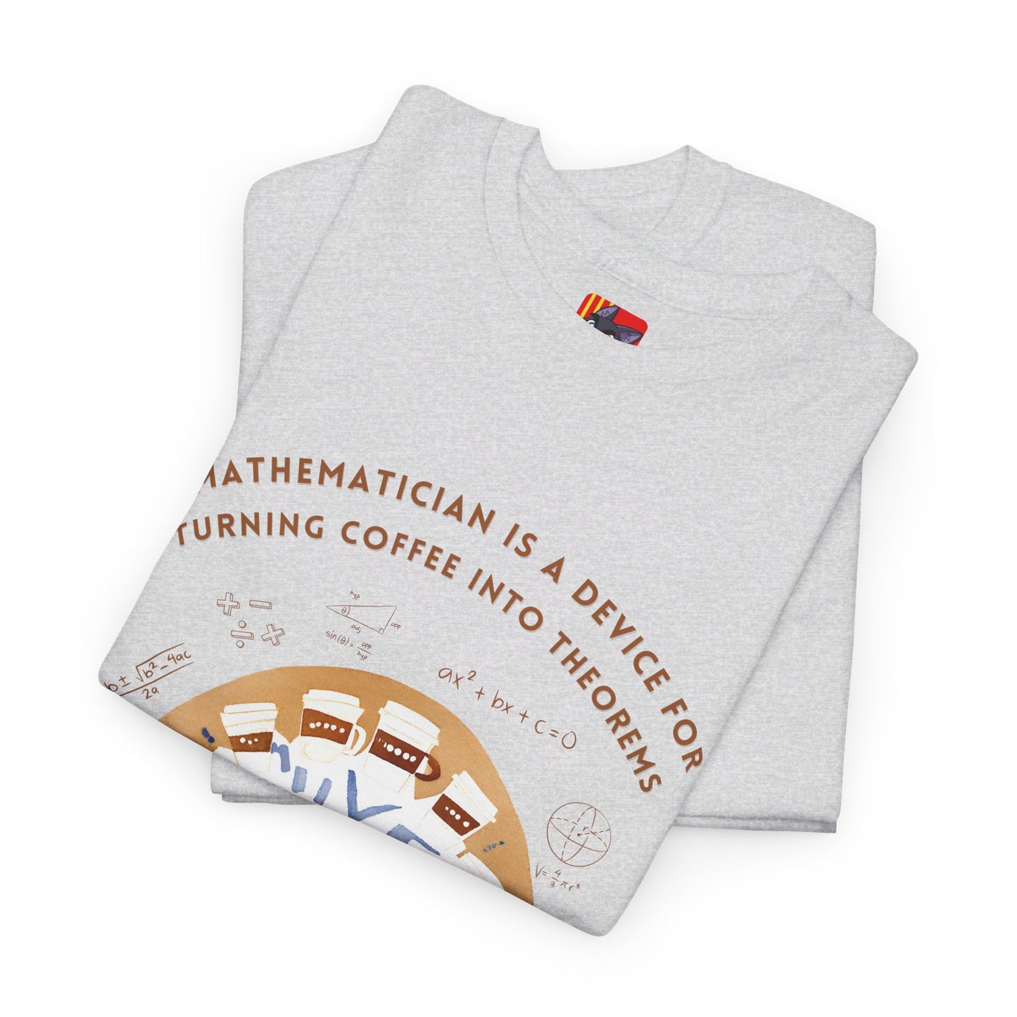 Mathematicians T-shirt: Coffee TheoristsMath/Literature Coffee Quotes